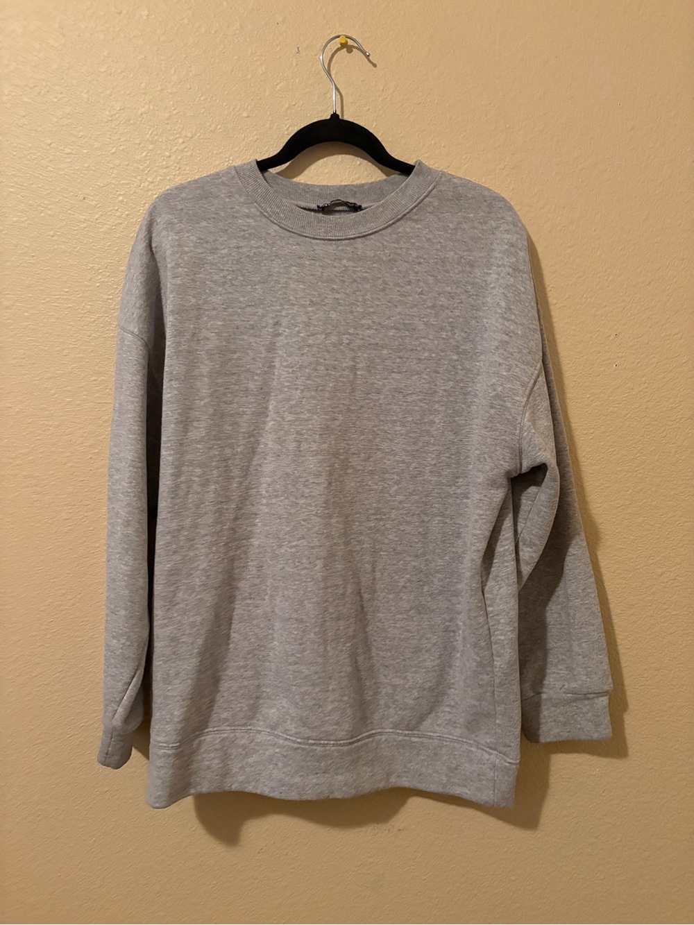 Zara Women Crewneck Sweatshirt - Heather Gray